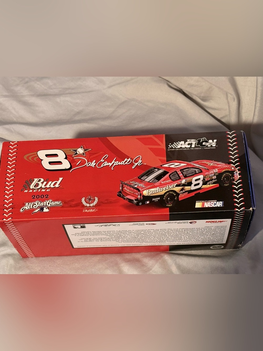 Die-Cast Racing Car Toy - Red Number 8 - Picture 6 of 8